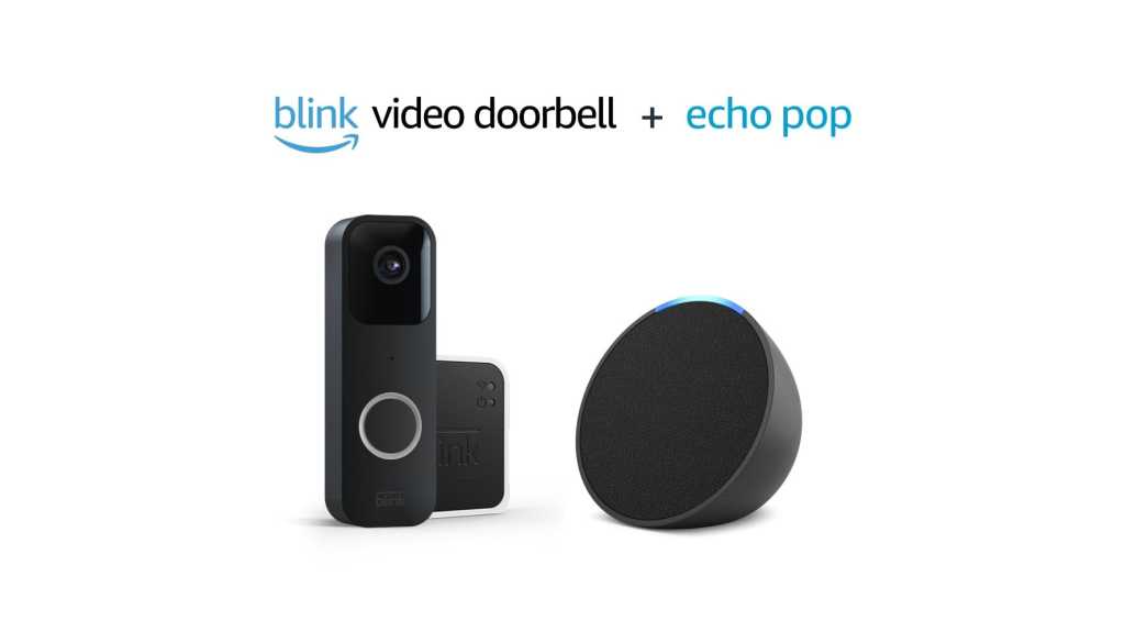 Blink Video Doorbell and Echo Pop